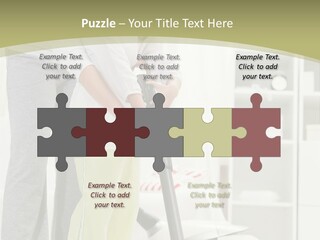 Hygiene Vacuum Female PowerPoint Template