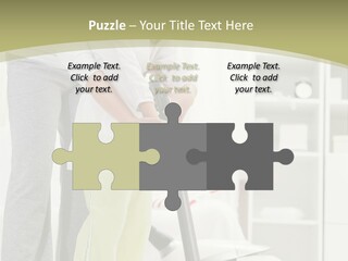 Hygiene Vacuum Female PowerPoint Template