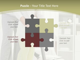 Hygiene Vacuum Female PowerPoint Template