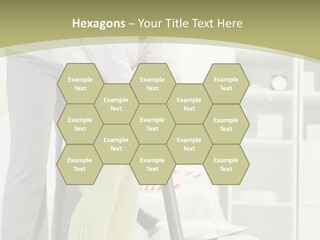 Hygiene Vacuum Female PowerPoint Template