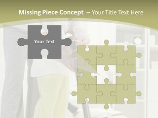 Hygiene Vacuum Female PowerPoint Template