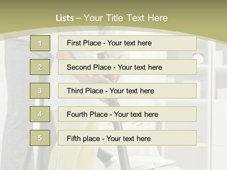 Hygiene Vacuum Female PowerPoint Template