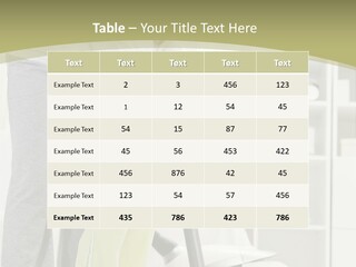Hygiene Vacuum Female PowerPoint Template