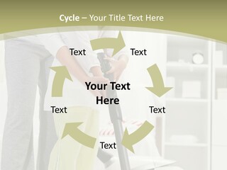 Hygiene Vacuum Female PowerPoint Template