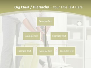 Hygiene Vacuum Female PowerPoint Template