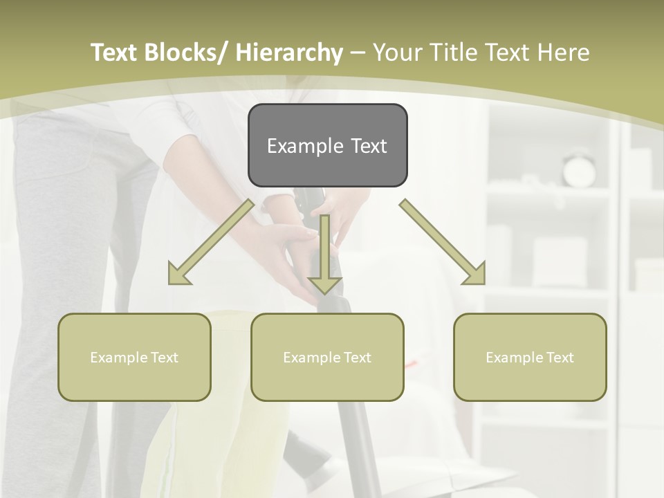 Hygiene Vacuum Female PowerPoint Template