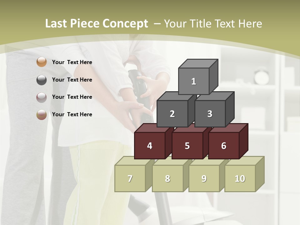 Hygiene Vacuum Female PowerPoint Template