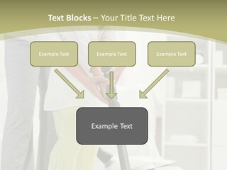 Hygiene Vacuum Female PowerPoint Template