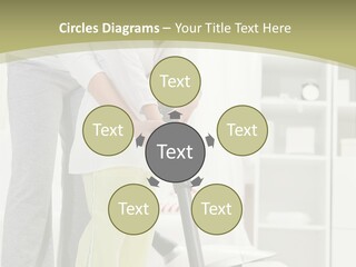 Hygiene Vacuum Female PowerPoint Template