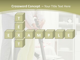 Hygiene Vacuum Female PowerPoint Template