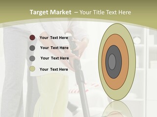 Hygiene Vacuum Female PowerPoint Template