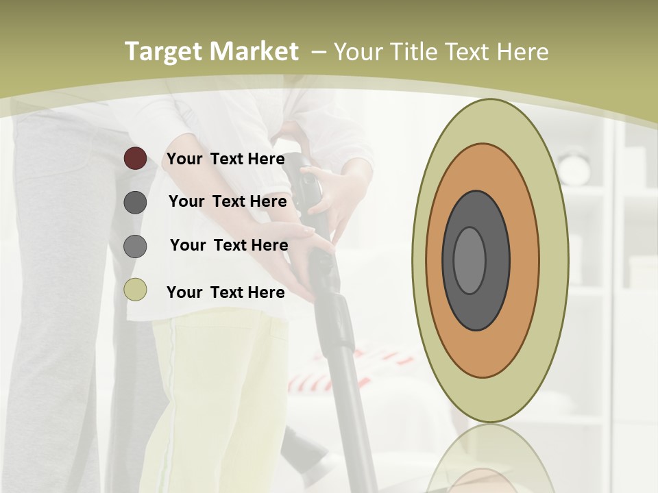 Hygiene Vacuum Female PowerPoint Template