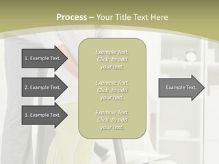 Hygiene Vacuum Female PowerPoint Template