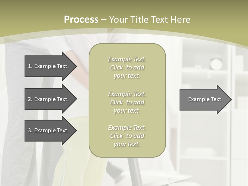Hygiene Vacuum Female PowerPoint Template