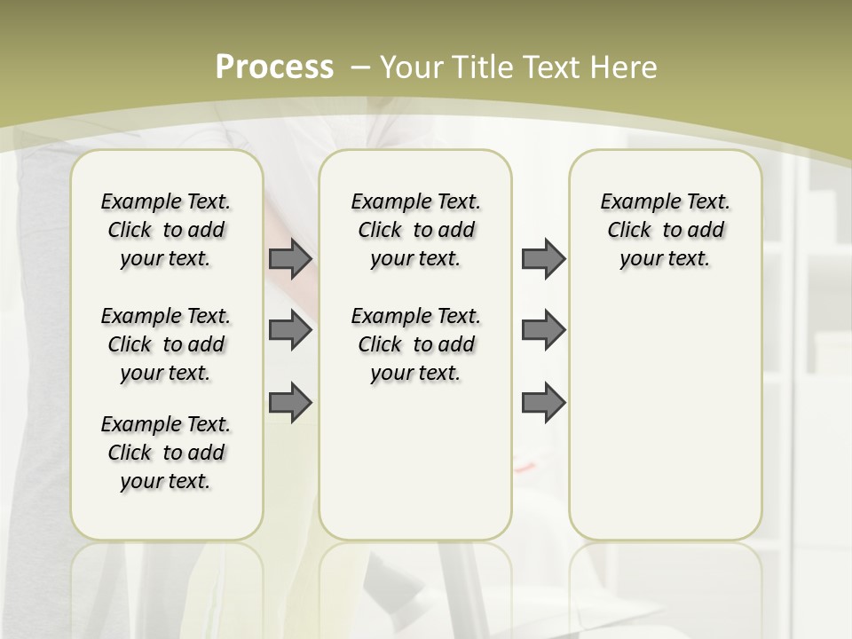 Hygiene Vacuum Female PowerPoint Template