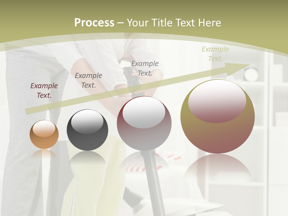 Hygiene Vacuum Female PowerPoint Template