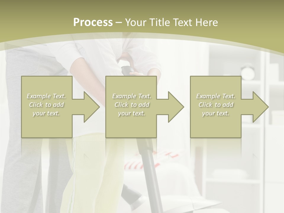 Hygiene Vacuum Female PowerPoint Template