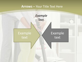 Hygiene Vacuum Female PowerPoint Template