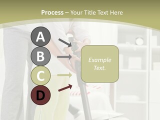 Hygiene Vacuum Female PowerPoint Template
