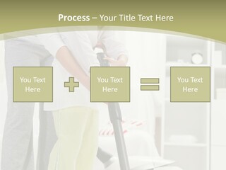Hygiene Vacuum Female PowerPoint Template