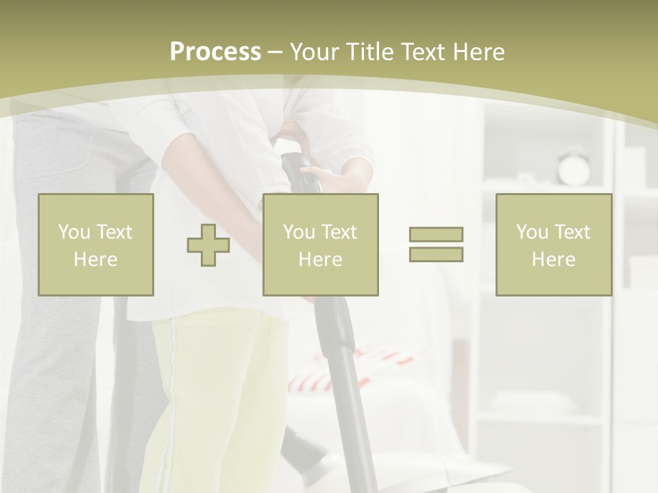 Hygiene Vacuum Female PowerPoint Template