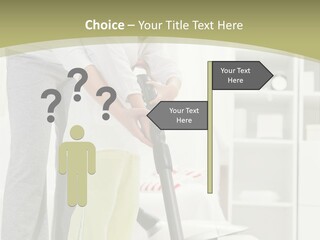 Hygiene Vacuum Female PowerPoint Template