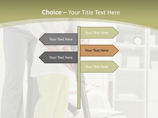 Hygiene Vacuum Female PowerPoint Template