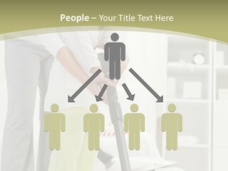 Hygiene Vacuum Female PowerPoint Template