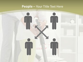 Hygiene Vacuum Female PowerPoint Template