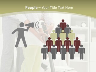 Hygiene Vacuum Female PowerPoint Template