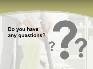 Hygiene Vacuum Female PowerPoint Template