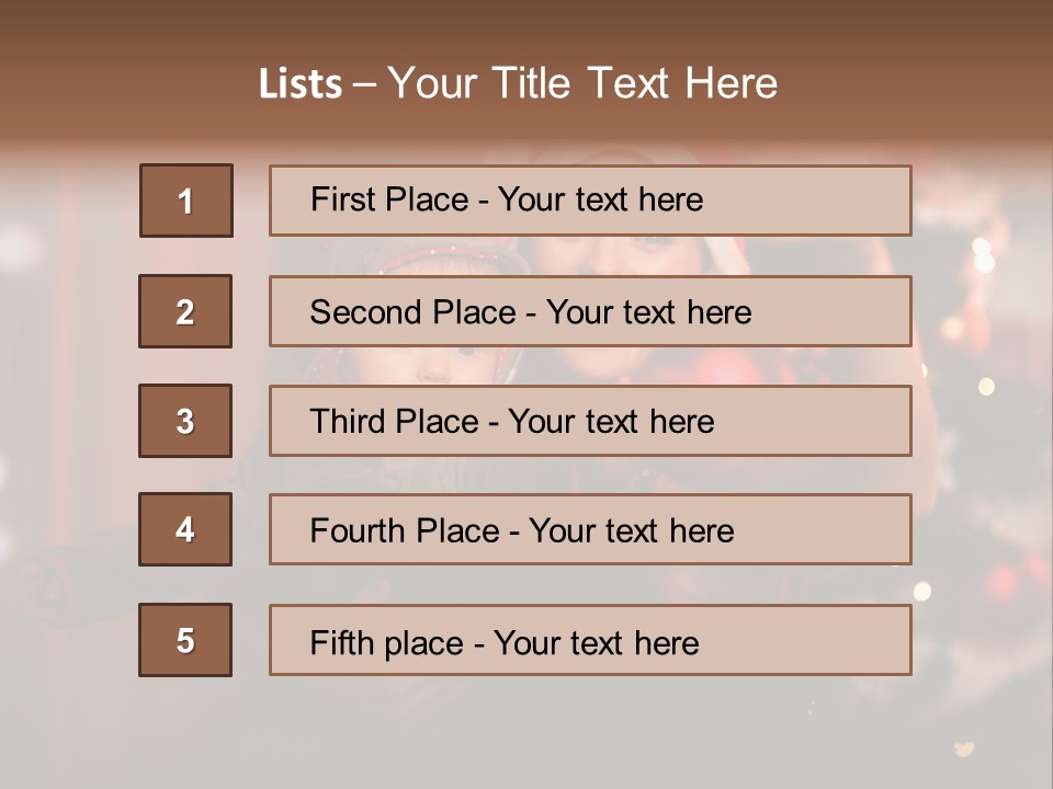 Childcare Felicity Tradition PowerPoint Template