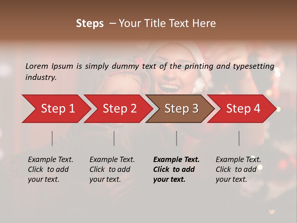 Childcare Felicity Tradition PowerPoint Template