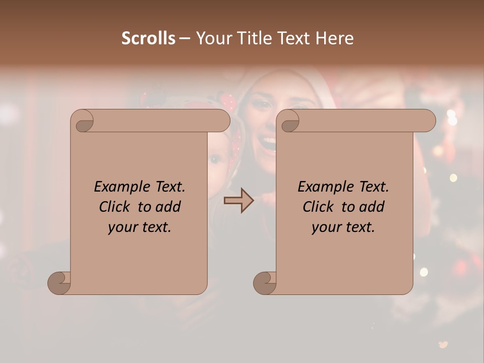 Childcare Felicity Tradition PowerPoint Template
