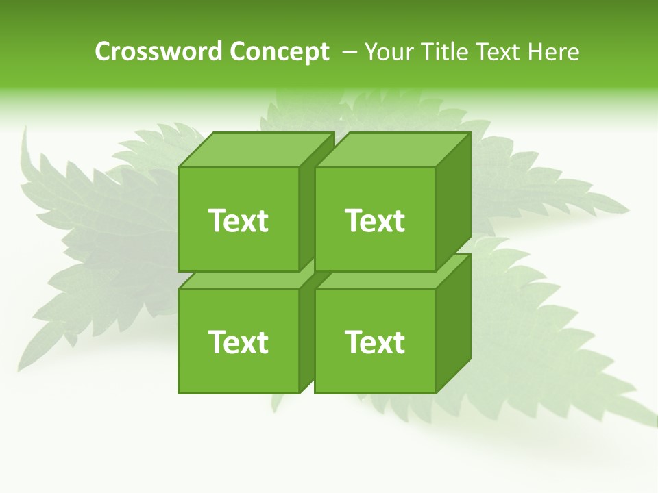 Nettle Alternative Herbalism PowerPoint Template