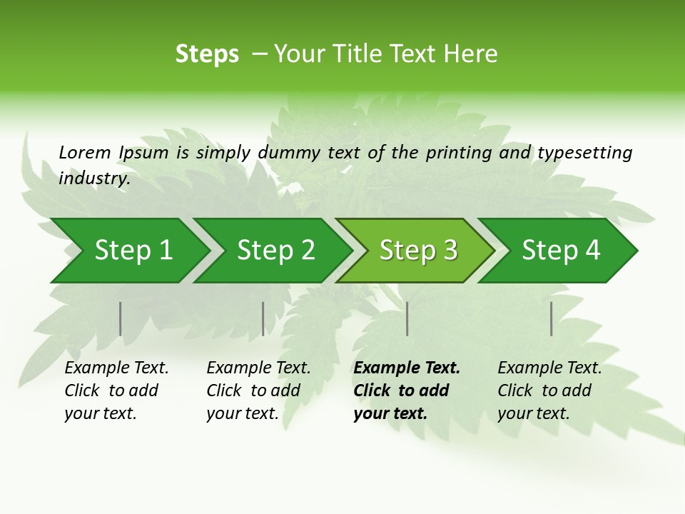 Nettle Alternative Herbalism PowerPoint Template