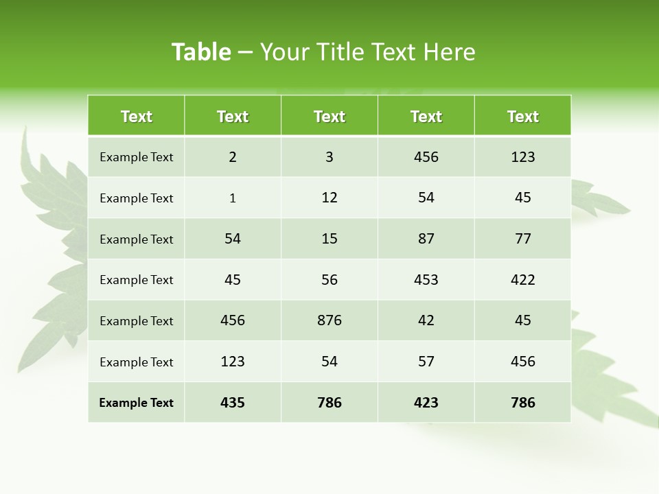 Nettle Alternative Herbalism PowerPoint Template