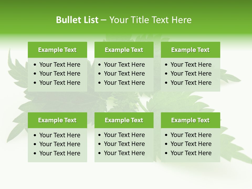 Nettle Alternative Herbalism PowerPoint Template