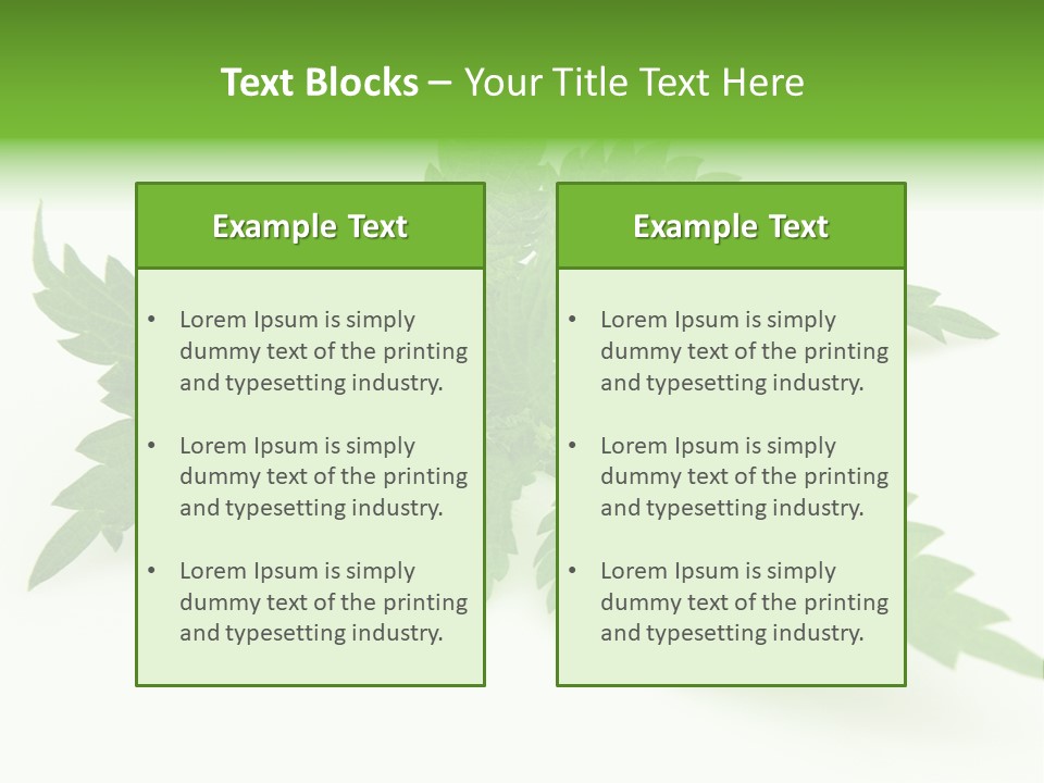 Nettle Alternative Herbalism PowerPoint Template