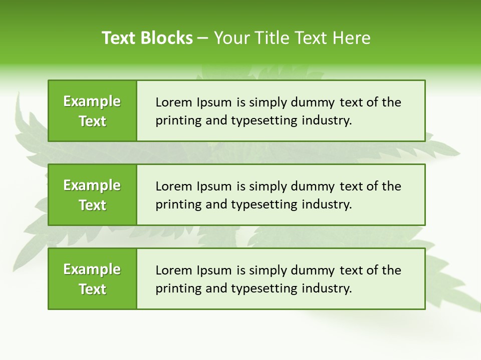 Nettle Alternative Herbalism PowerPoint Template