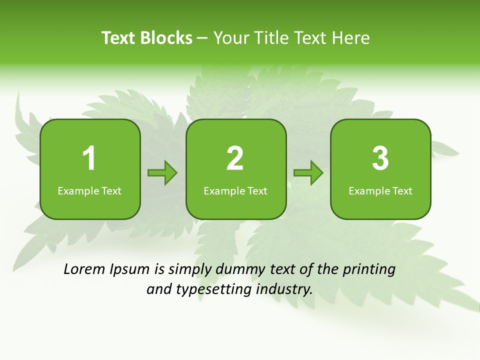 Nettle Alternative Herbalism PowerPoint Template