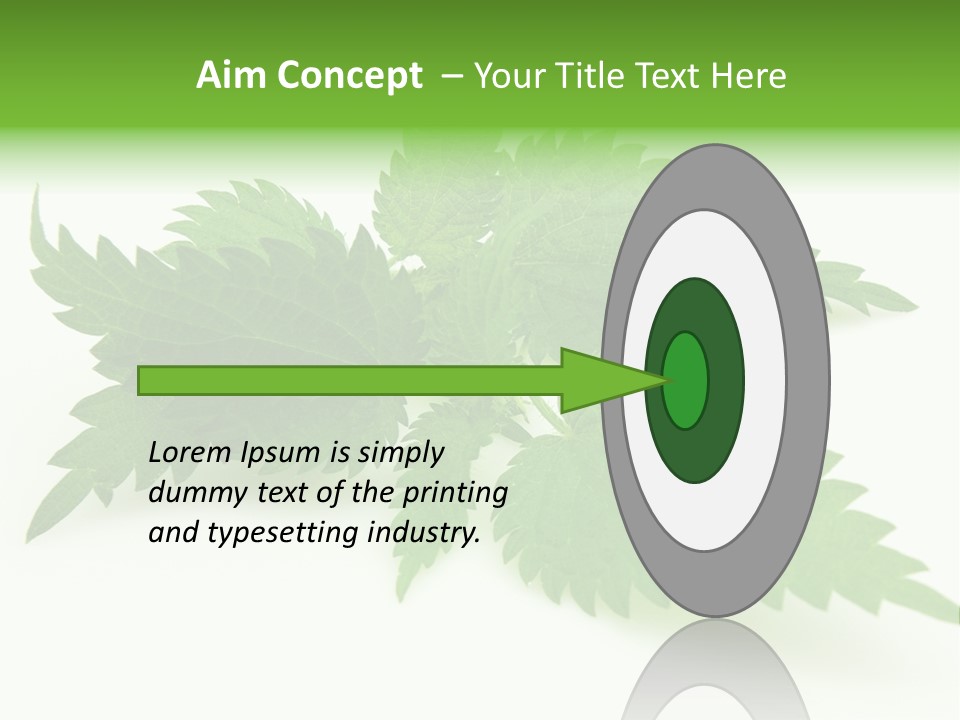 Nettle Alternative Herbalism PowerPoint Template