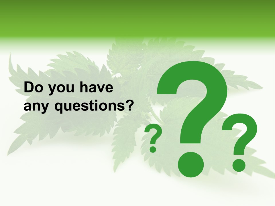 Nettle Alternative Herbalism PowerPoint Template