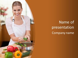 Soup Saucepan Dinner PowerPoint Template