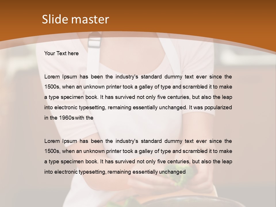 Soup Saucepan Dinner PowerPoint Template