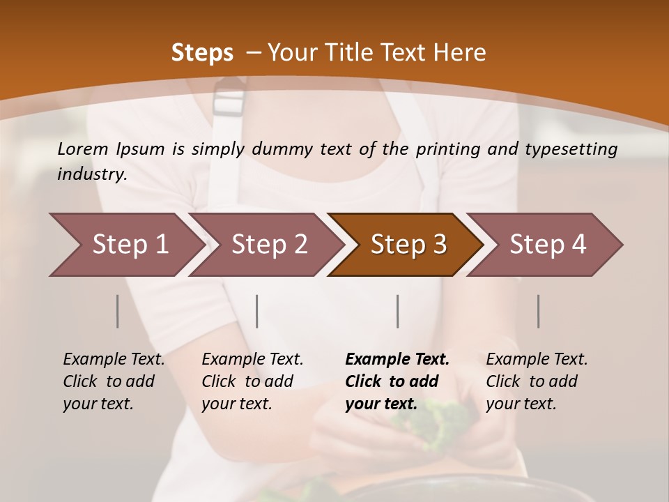 Soup Saucepan Dinner PowerPoint Template
