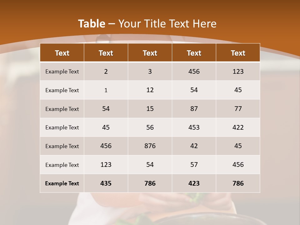 Soup Saucepan Dinner PowerPoint Template