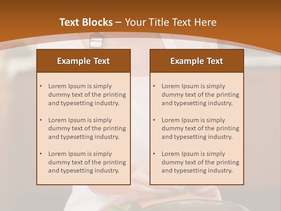 Soup Saucepan Dinner PowerPoint Template