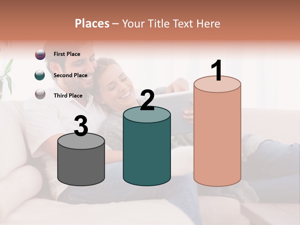 Pad Sitting Love PowerPoint Template