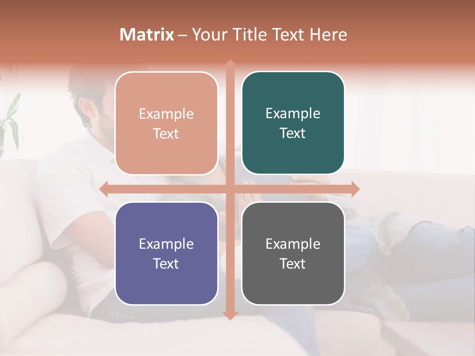 Pad Sitting Love PowerPoint Template